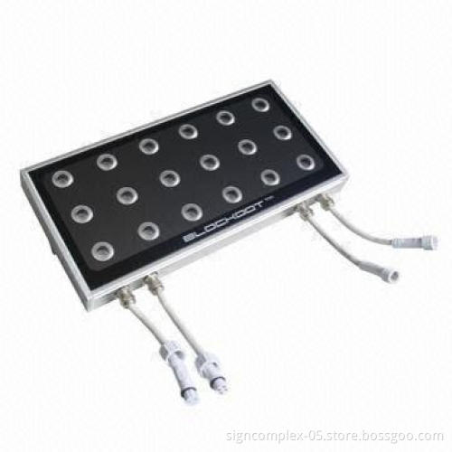 3-in-1 LED Floodlight with a-alloy with extrusion technology and oxidation treatment and IP65